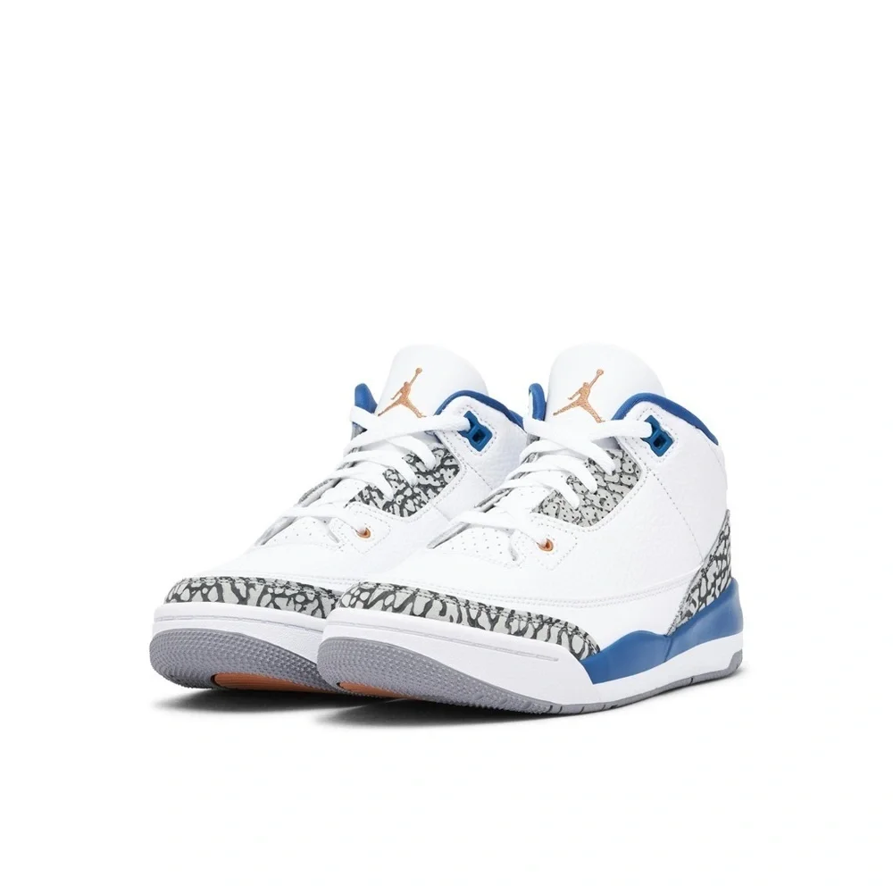 Air Jordan 3 Retro Washington Wizards  PS Youth Sneakers